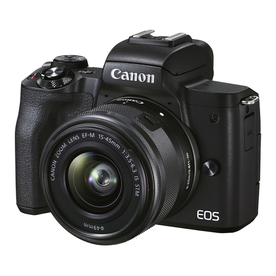 Canon EOS M50 Manuel D'aide