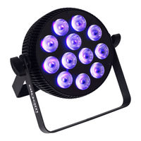 Algam Lighting SLIMPAR 1210 HEX Mode D'emploi