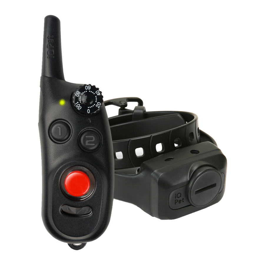 Dogtra iQ CliQ Guide D'utilisation