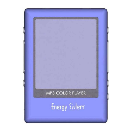 ENERGY SISTEM INNGENIO 2000 Manuel De L'utilisateur