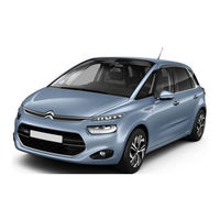 CITROEN C4 Picasso2 2014 Instructions De Montage