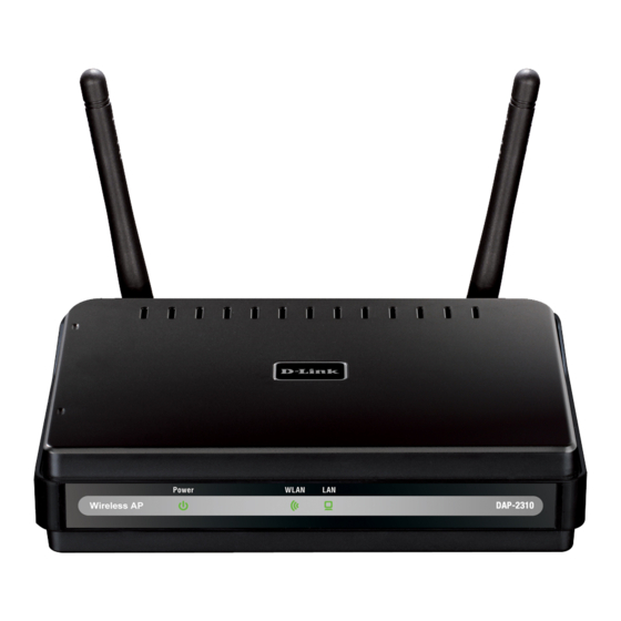 D-Link AirPremier N Access Point Guide D'installation