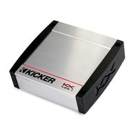 Kicker KX800.1 Manuel D'utilisation