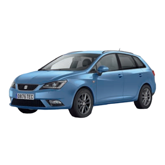 Seat Ibiza 2014 Manuel D'instructions