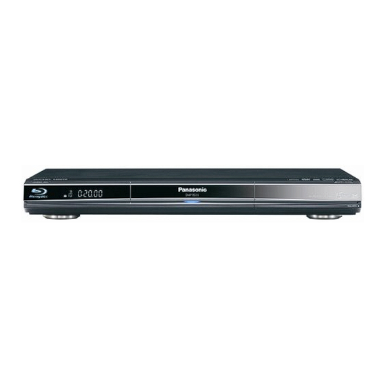 Panasonic DMP-BD55 Manuel D'utilisation