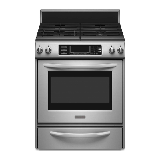 KitchenAid KGSK901SWH00 Instructions Pour L'installation