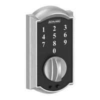 Schlage BE375 Mode D'emploi