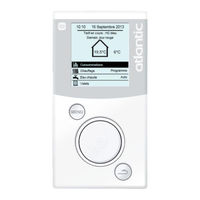 Atlantic Pack confort Elec IO Home Control Notice D'utilisation Et D'installation