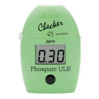 Hanna Instruments MARINE Checker HI774 Manuel D'utilisation