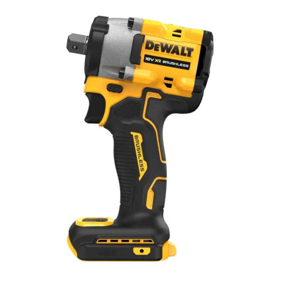 DeWalt DCF922 Traduction De La Notice D'instructions Originale