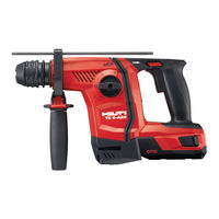 Hilti TE 6-A22 Manuel D'instructions