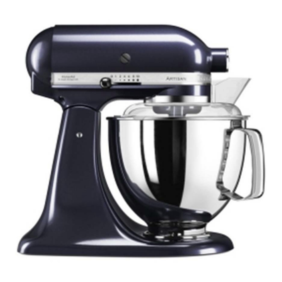KitchenAid 5KSM175PSEUB Mode D'emploi