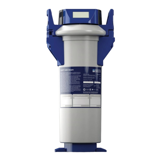 Brita PURITY 450 Steam Mode D'emploi