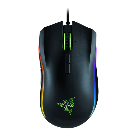 Razer MAMBA TOURNAMENT EDITION Mode D'emploi