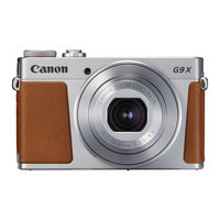 Canon PowerShot G9 X Mark II Guide D'utilisation