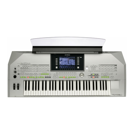 Yamaha Tyros2 Manuel D'installation