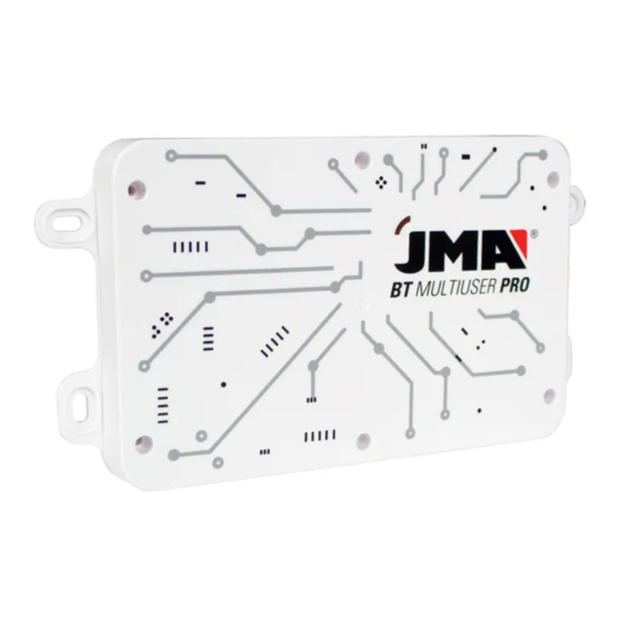 JMA BT MULTIUSER PRO Manuels