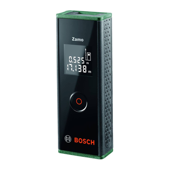 Bosch Zamo Notice Originale