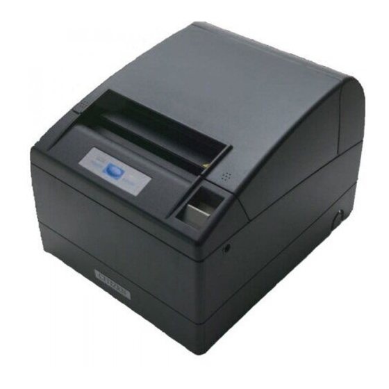 Citizen CT-S4000 Mode D'emploi