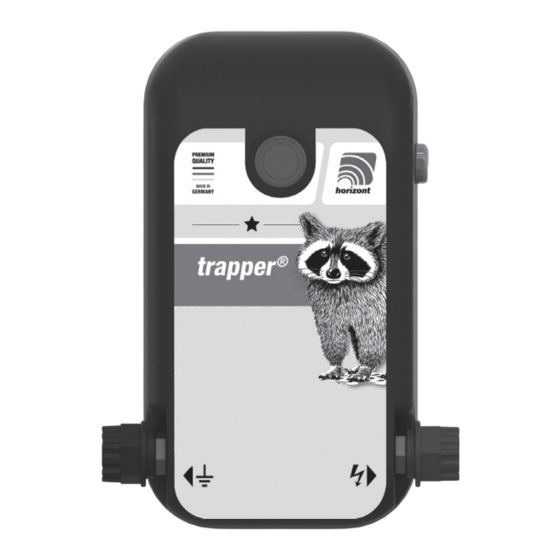 Horizont trapper AN45 Notice D'utilisation