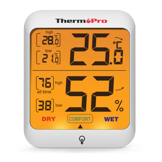 ThermoPro TP-53 Manuel D'utilisation