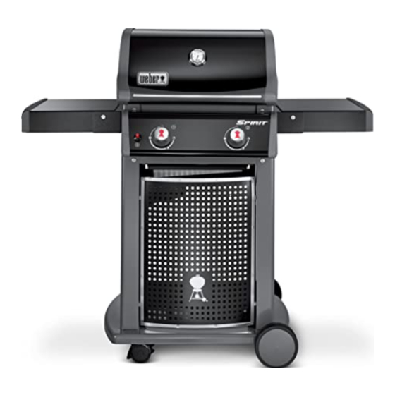 Weber SPIRIT 210 Guide D'utilisation