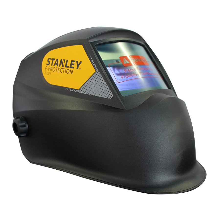 Stanley E PROTECTION 2000 E 11 Manuel D'utilisation