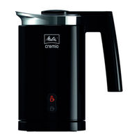 Melitta Cremio 1014-03 Guide D'utilisation