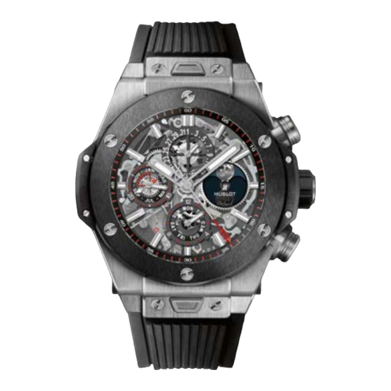 Hublot Big Bang Unico Chronograph Perpetual Calendar Mode D'emploi