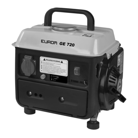 EUROM GE720 Livret D'instructions