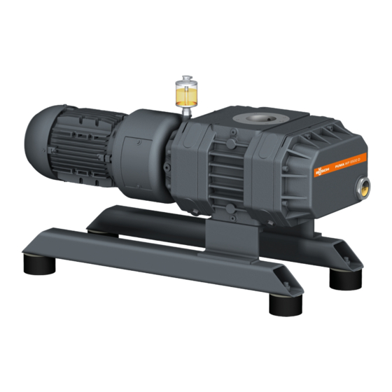 BUSCH PUMA WP 0250 D4 Notice D'instructions