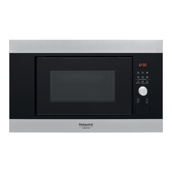 Hotpoint Ariston MF20G IX HA Guide D'utilisation