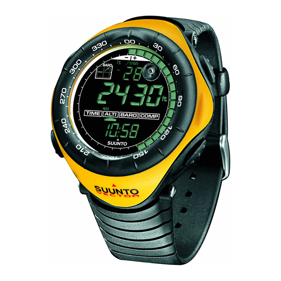 Suunto X-LANDER Manuels