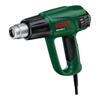 Bosch PHG 600-3 Mode D'emploi