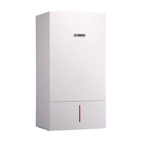 Bosch Greenstar combi 100 p Notice D'installation Et D'entretien Pour Le Professionnel