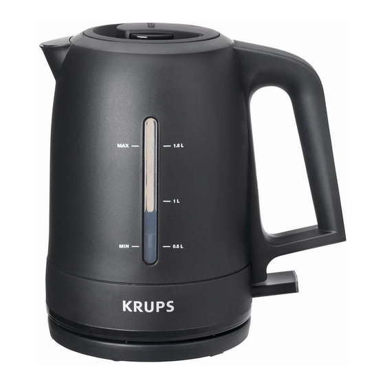 Krups BW244 Mode D'emploi