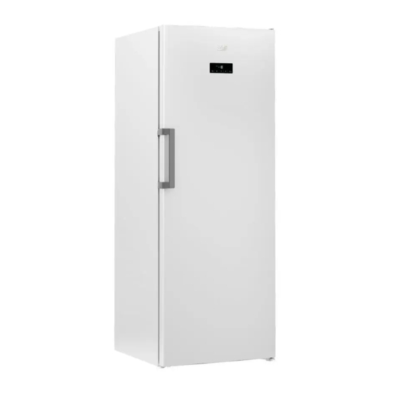 Beko RFNE448E45W Manuel D'utilisation