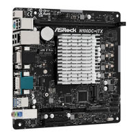 ASROCK N100DC-ITX Manuel Utilisateur