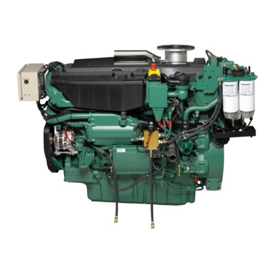 Volvo Penta D9 MH EVC Manuel D'instructions