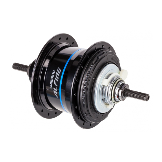 Shimano Alfine Inter-11 Manuel Du Revendeur