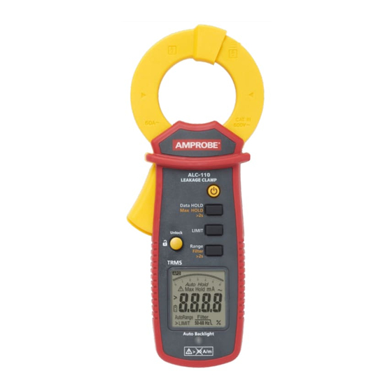 Amprobe ALC-110 Mode D'emploi