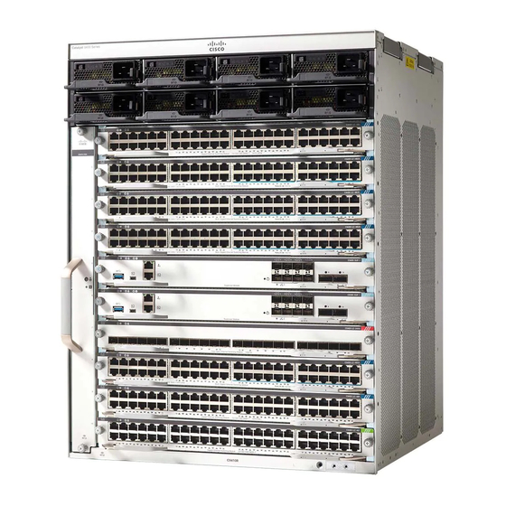 Cisco Catalyst 9400 Manuels