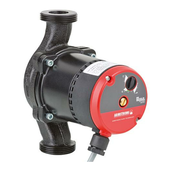 Armstrong HEP OPTIMO Notice D'utilisation