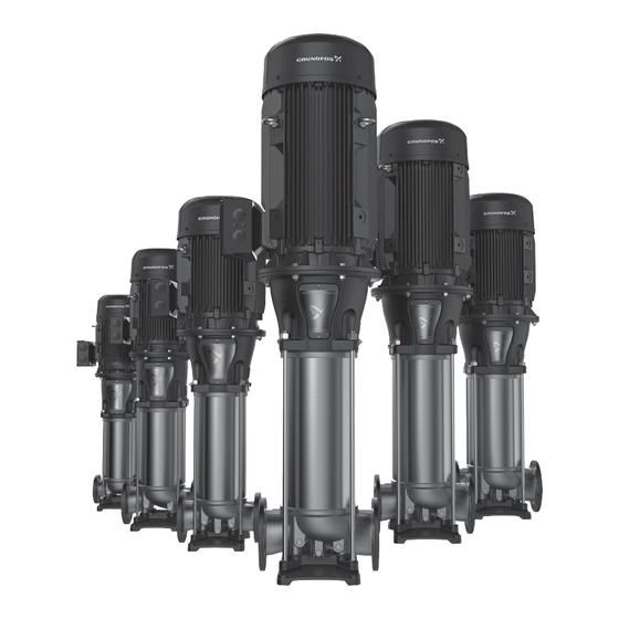 Grundfos CR 95 Notice D'installation Et De Fonctionnement