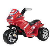 Peg-Perego Mini Ducati Utilisation Et Entretien