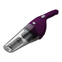 Black & Decker Dustbuster NVB115W Traduction Des Instructions Initiales
