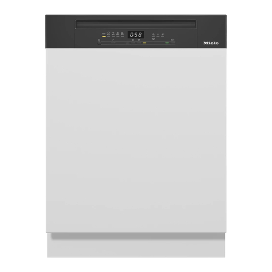 Miele G 5312 SCI Mode D'emploi