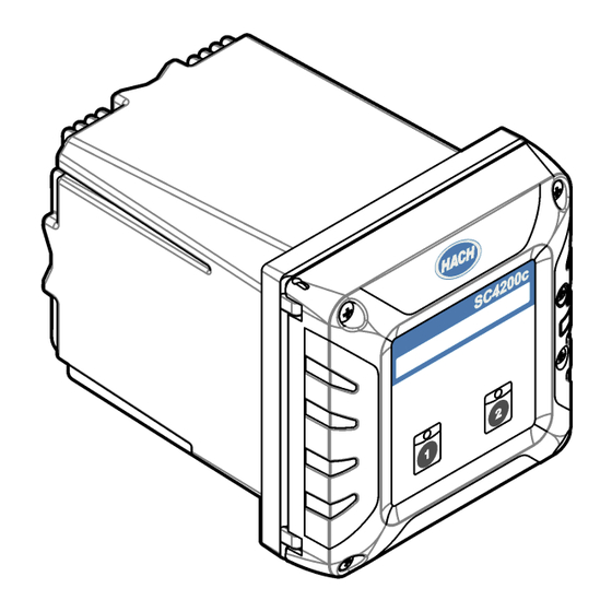 Hach SC4200c Manuel D'utilisation De Base