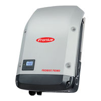 Fronius Primo 208-240 5.0-1 Instructions D'installation