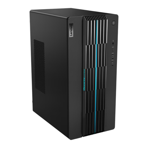 Lenovo IdeaCentre G5 Guide D'utilisation